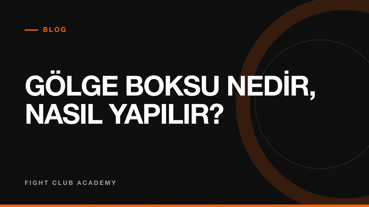 Gölge boksu nedir yazısının kapak görseli