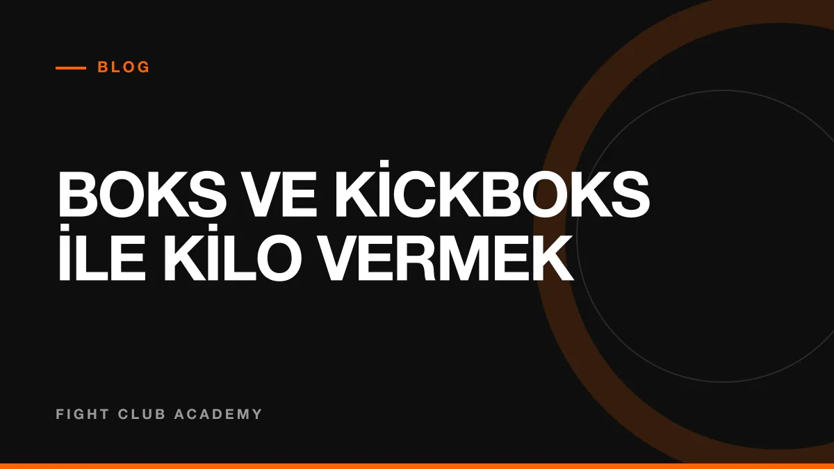 Boks ve kickboks ile kilo vermek yazısının kapak görseli
